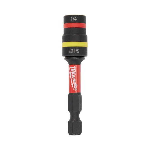 SHOCKWAVE™ QUIK-CLEAR 2-in-1 Magnetic Nut Driver 1/4" and 5/16", , hi-res