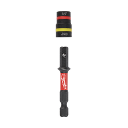 SHOCKWAVE™ QUIK-CLEAR 2-in-1 Magnetic Nut Driver 1/4" and 5/16"
