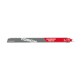 SAWZALL™ The TORCH™ with Carbide Teeth 300mm 12" 8TPI Blade 1 Pack