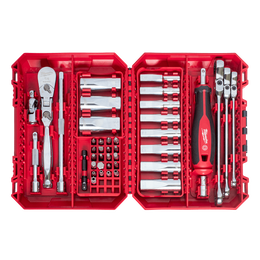 1/4" Drive 42pc Premium Metric Socket, Bit & Wrench Set