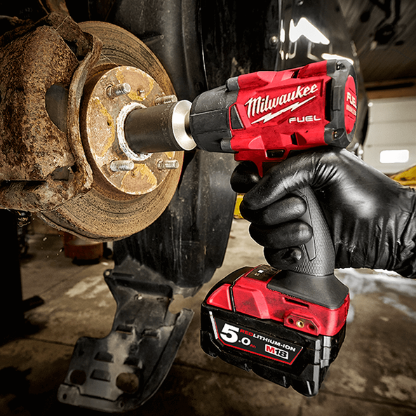 M18 18-Volt Lithium-Ion Brushless 1/2 in. High Torque Impact Wrench with  Friction Ring (Tool-Only)