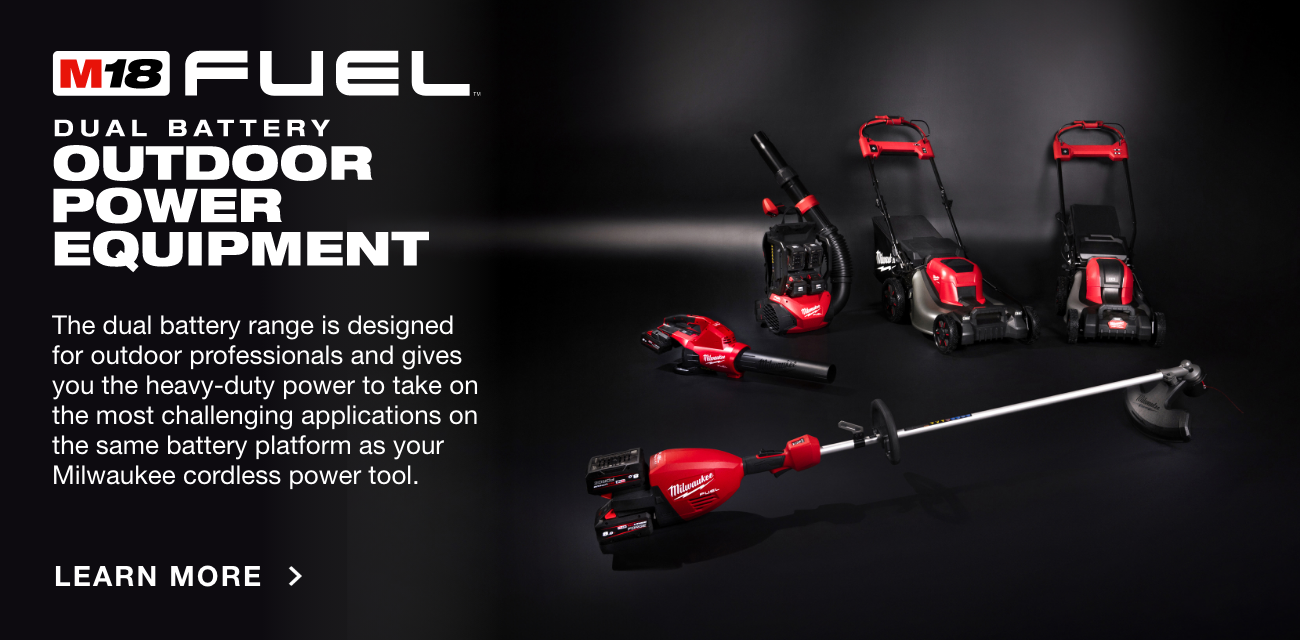 Milwaukee M18 FUEL™ Dual Battery Outdoor Power Equipment